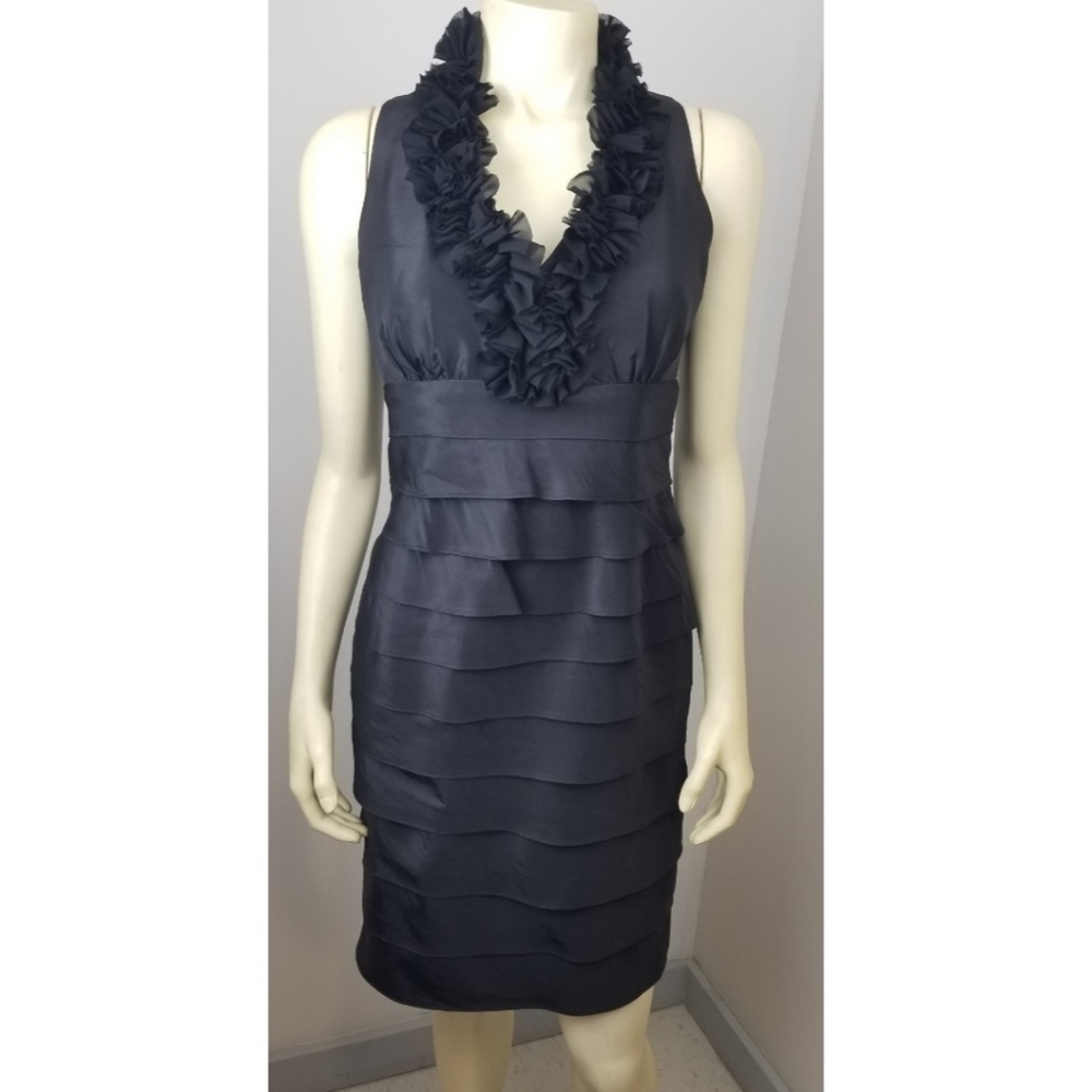 London Times Shutter Black Formal Dress, 4P✔️ - Picture 10 of 10